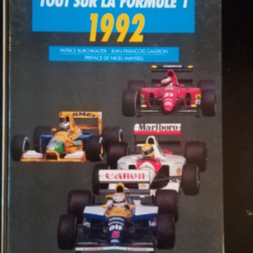 F1 1992 livre